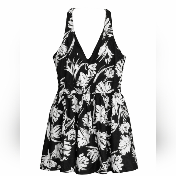 Beach  Belle Other - Beach Belle NWT Skirted One Piece Swimsuit 16 Built-in Bra Floral Tropical Beach